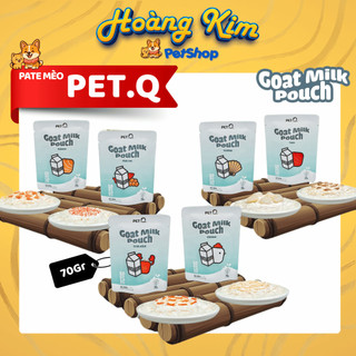 Pate Sữa Dê Cho Mèo PetQ 70g - Công Thức 50% Thịt Thơm Ngon Giúp Cấp Nước Cho Mọi Lứa Tuổi
