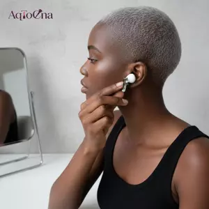 AqToCna 1 Cái Cá Tính Kim Loại Đầy Sao Earhook Tai Nghe Trang Trí Tai Nghe Kẹp Phụ Kiện DIY Tai Nghe Trang Trí AqToCna