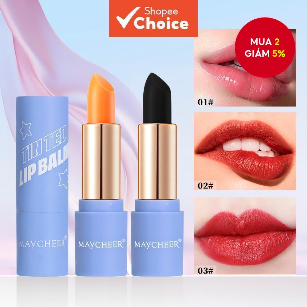 Son dưỡng môi dưỡng ẩm, dưỡng ẩm và thay đổi màu sắc lâu trôi