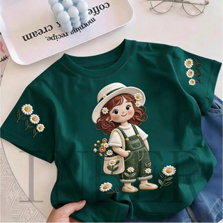 COD✅ (Hồ Chí Minh)Áo phông tay ngắn In hình hoạt hình Áo Kiểu rộng và ấn tượng Trẻ em thời trang