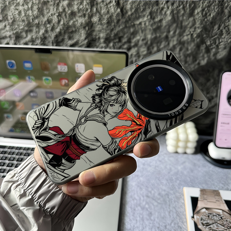 Dành Cho Vivo X300 Ultra X300 Pro X200 Pro X100 V70 V60 V50 V40 “HIRARA ” Vỏ Điện Thoại Cứng / Vivo X200S X100s X100 Pro X90 X80 X70 Vỏ Vivo Chống Sốc