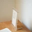 Khung ảnh Acrylic WANYEDI, Giá đỡ hiển thị Photocard thiết kế nghiêng, Giá đỡ hiển thị Poster trong suốt hiện đại Sử dụng văn phòng