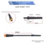 Cảm biến phanh xe đạp điện PYCOU, Thiết bị đầu cuối 2A / 2Y Chiều dài 35 / 150cm Dây cảm ứng từ tính phanh, thường mở 2Pin / 3Pin Plug Xe đạp điện Cảm biến phanh từ tính