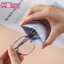 Quế hoạt hình dễ thương hộp đựng kính mắt di động chống áp lực chống bụi túi đựng kính mắt