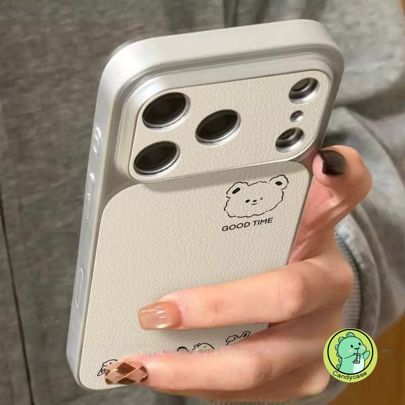 Vỏ Gấu Dễ Thương Cho Realme GT8 Pro GT 7T GT6 6T Neo 7X 6 SE P4 P3 Lite P1 Speed V70S V25 V23i V11S V13 V5 5G 4G Vỏ Da PU Gấu Dễ Thương Hoạt Hình Thỏ Vỏ Điện Thoại Mềm