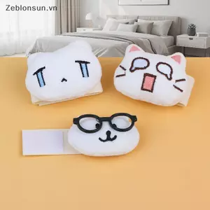 # HB # 1 / 2 Chiếc Kawaii Cat Bapa Dây Đeo Phụ Kiện Mềm Sang Trọng Túi Kẹp Trang Trí Đáng Yêu Mặt Dây Chuyền Dành Cho Nữ Trang Trí Túi Xách Hàng Ngày.