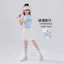 Bộ đồ thể thao khô nhanh cho bé gái Phong cách mới Ice Silk Áo ngắn xếp li Culottes Đồ thể thao chơi gôn