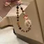 Retro Ngôi Sao Hairball kitty Dây Xích Điện Thoại Di Động Đính Hạt Dây Móc Khóa ccd Túi Máy Ảnh Dây Xích