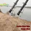 Giá đỡ thanh biển Thanh đúc cắm mặt đất 30 / 37 / 47cm Giá đỡ cần câu ngoài trời đơn giản Giá đỡ phích cắm mặt đất hình tròn đôi [MỚI]