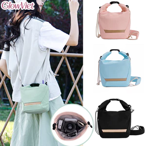 Túi Đựng Máy Ảnh,Có thể cầm tay/đeo chéo,chống nước,Túi Kiêm Dây Đeo Máy Ảnh Chống Sốc, Case Máy, Túi Đeo Đựng Lens