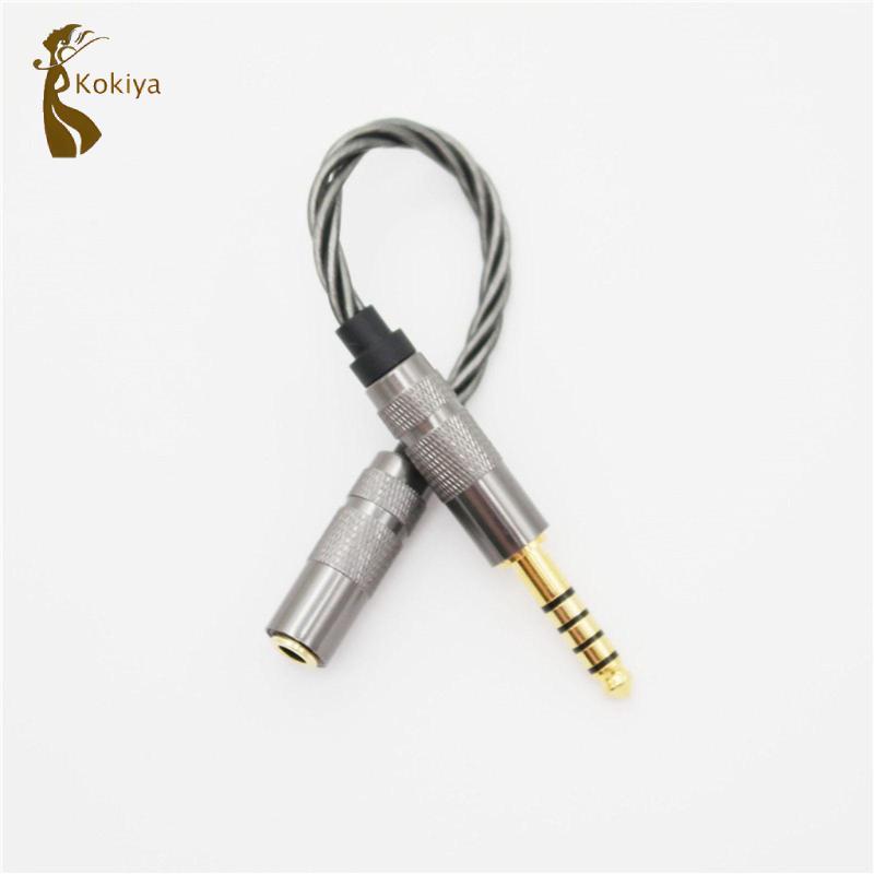Cáp chuyển đổi tai nghe kokiya Premium 4.4mm Nam đến 3.5mm Nữ dành cho những người yêu thích âm nhạc