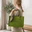KANGN 1 Túi Messenger, Túi đeo vai nỉ du lịch dung tích lớn, Túi xách đeo chéo màu trơn S / M / L đơn giản dành cho nữ