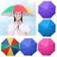 AIHOM Ô Gắn Đầu Có Thể Gập Lại Chống Nước Chống Tia UV Mũ Mưa Chống Nắng Cho Câu Cá Ngoài Trời Cắm Trại Bãi Biển Dành Cho Nam Nữ,