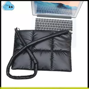 Túi đựng Laptop Cotton phồng mềm mại có dây đeo vai Túi đựng máy tính xách tay 15-16 Inch cho B