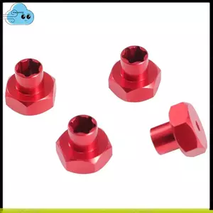 Hợp Kim Nhôm Chuyển Đổi Adapter 5 Mm Đến 12 Mm Hex Bánh Xe Hub Cho D12 D14 1 / 10 MN Model D90 MN82 MN99s MN78 Bánh Xe