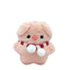 < Pluscloth > Móc khóa sang trọng hình heo con màu hồng dễ thương với vòng cổ khăn quàng cổ – Ba lô nhồi bông quyến rũ hoạt hình mềm mại Trang trí treo Quà tặng cặp đôi hoàn hảo cho trẻ em và thanh thiếu niên Lợn cho Backpac