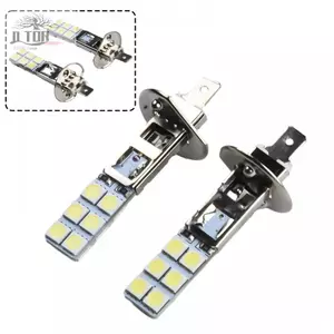 Bộ bóng đèn pha LED siêu sáng H1 Đèn lái xe sương mù chùm cao 6500K Trắng