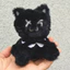 YT4TWS KHÔNG TRAGEDY Mèo Đen Plushie Móc Khóa Kpop Album Merch Dễ Thương Sang Trọng Cotton Túi Búp Bê Quyến Rũ