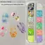 AA DIY Nail Art với 12 Lưới Hỗn Hợp Hình Tròn Nhiều Màu Sắc Lấp Lánh Và Phong Cách Hoa VN