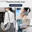 AA Du Lịch Ne Gối Có Thể Lấp Đầy Quần Áo Túi Bảo Quản Hình Chữ U Vỏ Gối Pha Lê Lông Cừu Ne Gối Cho Máy Bay Du Lịch VN