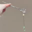 Mới Phong Cách Trung Quốc Hoa Hạt Bạc Kẹp Tóc Hợp Kim Nữ Kẹp Tóc Mũ Đội Đầu Sau Cổ Cao Cấp Kẹp Tóc Tua Rua