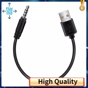 3.5mm Cắm AUX Âm Thanh Jack Sang USB 2.0 Nam Sạc Cáp Adapter Dây Cho Xe MP3