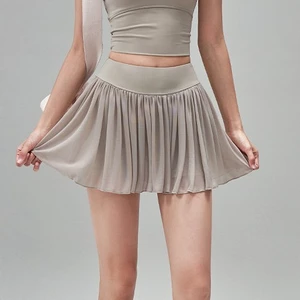 Mùa Hè Phong Cách Mới Thể Thao Quần Short Lưới Nữ Thoáng Khí Chạy Bộ Chuyên Nghiệp Nhanh Khô Tập Gym Quần Short Yoga