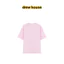Áo thun ngắn tay cổ tròn in họa tiết bánh rán Cotton giản dị cho nam và nữ Áo thun cổ tròn 0612