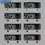 <cosyh>Digital Wall Clock Battery Backup Function Flexible Placement For Bedroom