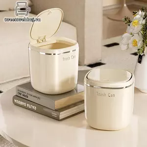 Nhíp Mini Báo Chí Thùng Rác Để Bàn Giỏ Đựng Rác Bàn Nhà Thùng Rác Nhựa Đồ Dùng Văn Phòng Thùng Rác Hộp Đựng Rác VN