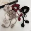 PNPIA- Tulip Streamers, Nhẫn Ruột Lớn, Nhẫn Tóc, Nơ, Cảm Giác Đơn Giản Chất Lượng Cao, s, Phụ Kiện Tóc