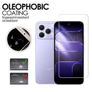 Dành Cho TECNO Spark 50 4G 2026 Spark50 4G 5G Full Cover Kính Cường Lực Mặt Trước Phim Bảo Vệ Màn Hình Mặt Sau Ống Kính Máy Ảnh Phim Bảo Vệ