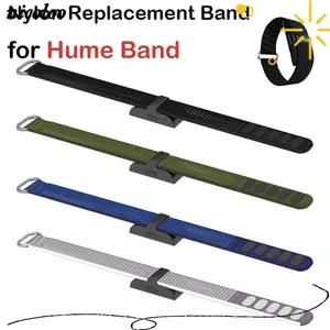 Dây đeo thay thế thể thao NICOLOO, Dây đeo theo dõi sức khỏe thoáng khí bằng Nylon, Dây đeo cổ tay có thể điều chỉnh mềm cho dây đeo Hume Health Band