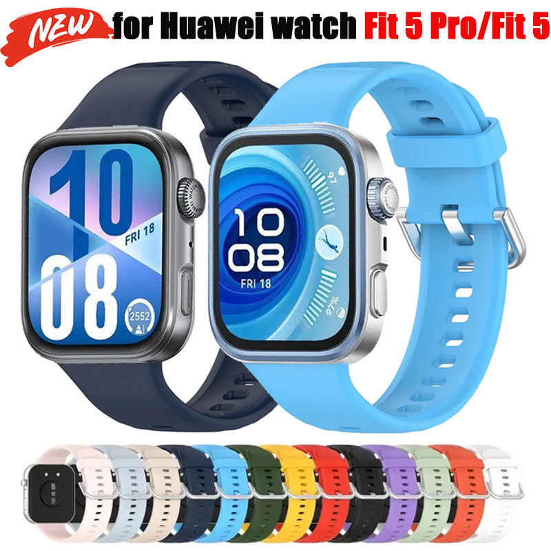 Dây đeo silicon thay thế cho Huawei Watch Fit 5 Pro/4 Pro/3/Fit 5/Fit 4