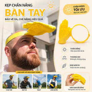 Palm Sun Hat sáng tạo ngộ nghĩnh, chống tia UV, phù hợp cho mùa hè ngoài trời