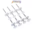 TMOY 1 / 4 Bộ phụ tùng cổng trẻ em M8 M10 màu trắng - Trục xoay & Bu lông vít phù hợp với áp suất cho cổng an toàn TMOY