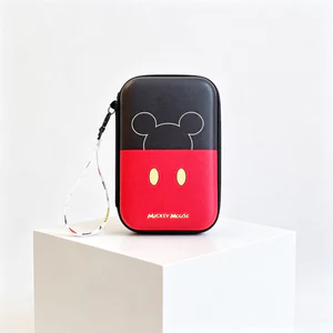 Dễ Thương Túi Xách Mickey Cáp Dữ Liệu Sạc Túi Bảo Quản Tai Nghe Thẻ Bảo Quản Mỹ Phẩm Túi Bảo Quản