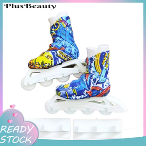 < Pluscloth > 1 Cặp Mô Hình Trượt Mini Khả Năng Thực Hành Tay Nghề Tinh Tế Giày Trượt Ngón Tay Nhựa Ròng Rọc Đồ Chơi Giải Trí