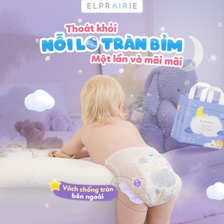 Combo 4 Tã/Bỉm Quần ELPRAIRIE Air Wing Hàn Quốc Size XXL 22 Miếng Khô Thoáng Mềm Nhẹ, Thấm Hút Vượt Trội, Chống Tràn