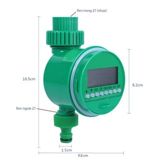 Bộ Hẹn Giờ Tưới Nước Tự Động Van Tưới Thông Minh Cho Cây Cảnh Vườn