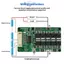 E-WOITD BMS 7S 24V 15A 20A 25A Li-ion Lithium 18650 Bảng bảo vệ sạc pin có cân bằng nhiệt độ cho Ebike / Escooter E-WOITD