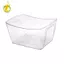 Bồn nước giải khát trong suốt Thùng đá PET cho các bữa tiệc Thanh đựng chai rượu Bảo quản rộng rãi cho nhiều chai