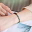 Ổn Định Cảm Xúc Ngôi Sao Trầm Hương Vòng Tay Nam Nữ Mới Trung Quốc Nước Xanh Giả Ngọc Phật Hạt Nửa Núi Nửa Nước