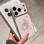 Ốp lưng iPhone họa tiết thỏ hồng bảo vệ camera da mềm cao cấp - iPhone 7/8/X/XS/XR/11/12/13/14/15/16/17/Plus/Air/Pro/Max