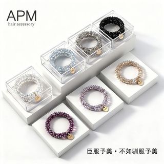 Dây buộc tóc đàn hồi cao cấp APM kiểu Pháp ngọt ngào thời trang 0527