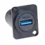 Nhíp D loại Kim loại USB Soet Đầu nối thẻ đôi USB 3.0 Bảng kết nối gắn VN
