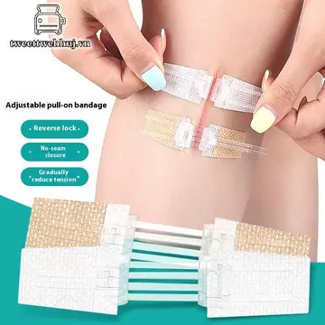 Nhíp Dây Kéo Dây Buộc Vết Thương Miếng Dán Tĩnh Điện Miếng Dán Vết Thương Nhanh Không Có Dây Kéo Ngoài Trời Ban Nhạc-Aid Di Động Qui Chép Vết Thương VN