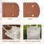 Nhíp 22 * 10cm Đáy Dài Cho Túi Dệt Kim Da PU Đế Handmade Đáy Có Lỗ Diy Móc Túi Đáy Phụ Kiện VN