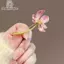 Nhíp Thời Trang Tinh Tế Hoa Sen Thổ Cẩm Dành Cho Nữ Bé Gái Thanh Lịch Hoa Sen Huy Hiệu Sáng Tạo Tính Khí Chân Quần Áo Phụ Kiện VN
