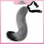 MYPANDA 1 / 3 Chiếc Tai Đuôi Cáo Dễ Thương Paw Găng Tay Sang Trọng Bộ Cosplay Hoạt Hình Triển Lãm Đạo Cụ Tiệc Halloween.